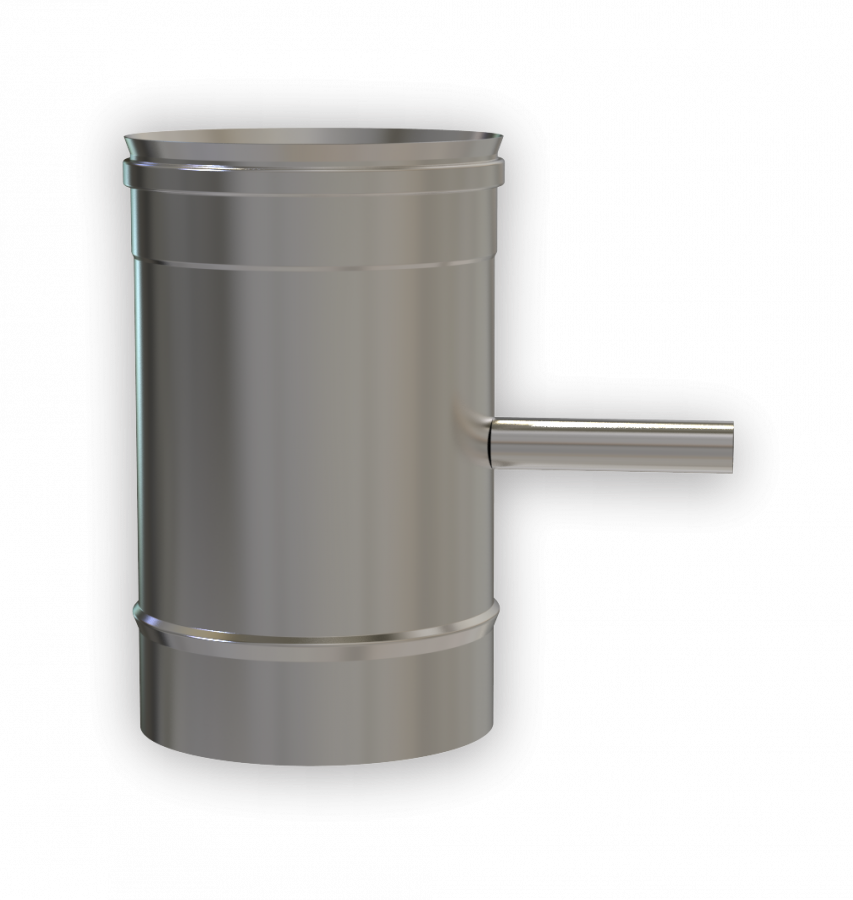 EW PLUS Längenelement mit Kondensatfalle horizontal